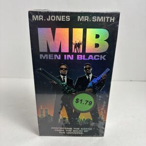 Men In Black VHS Tape MIB 1997 New Will Smith Sealed